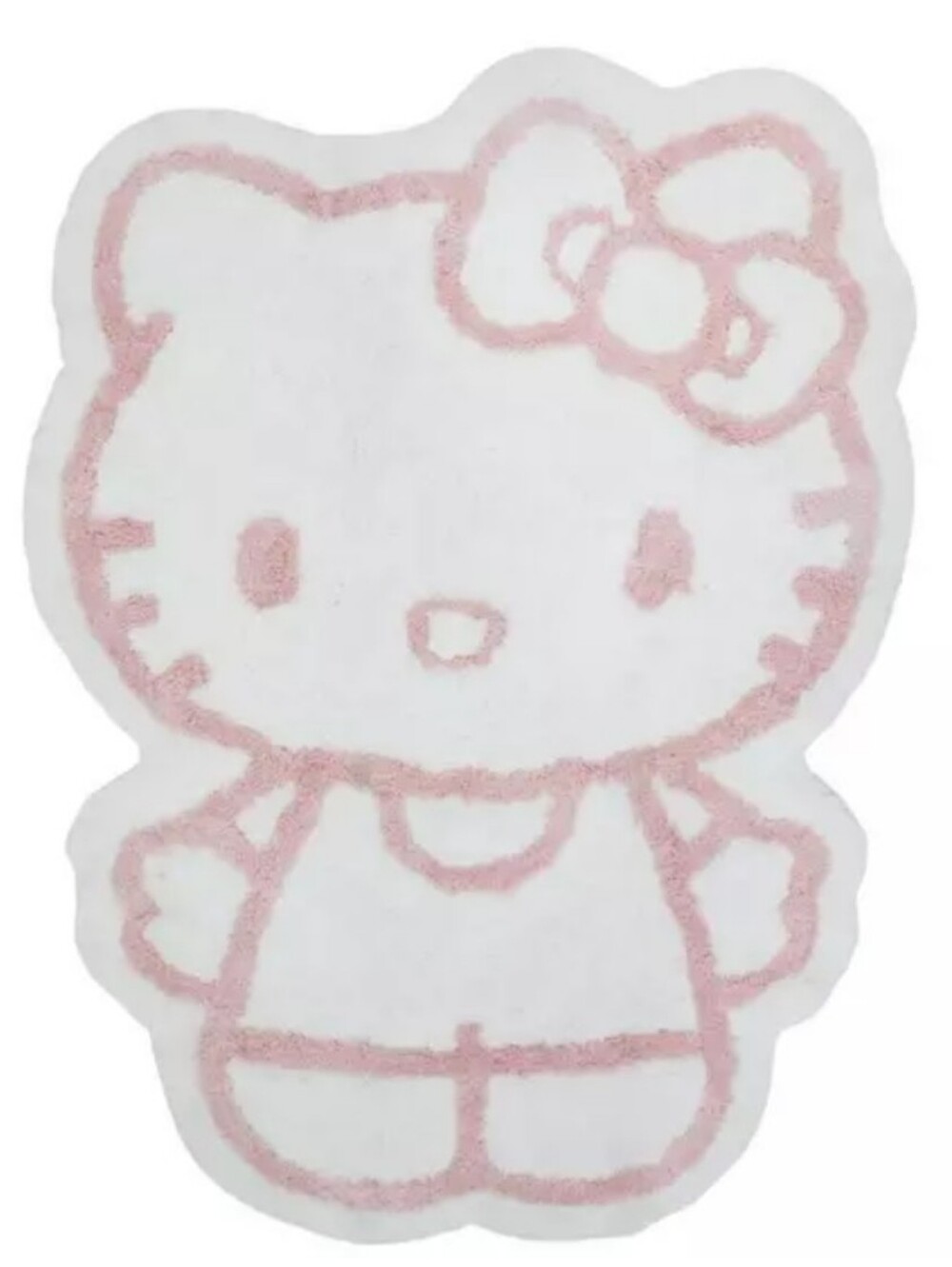 Hello Kitty Large Plush Logo Area Rug - Picture 2 of 11